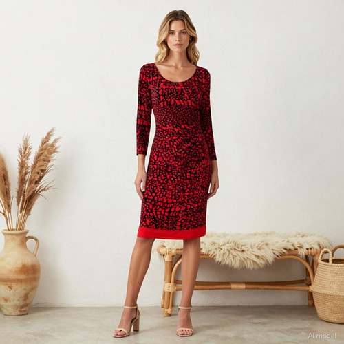 Glam cocktail midi - glam, kleid