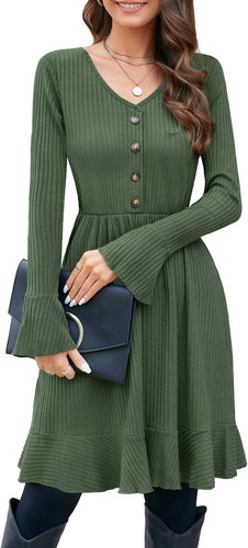 Damen strickkleid ausschnitt - damen,
