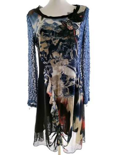 Vintage damen strickkleid - vintage, gr