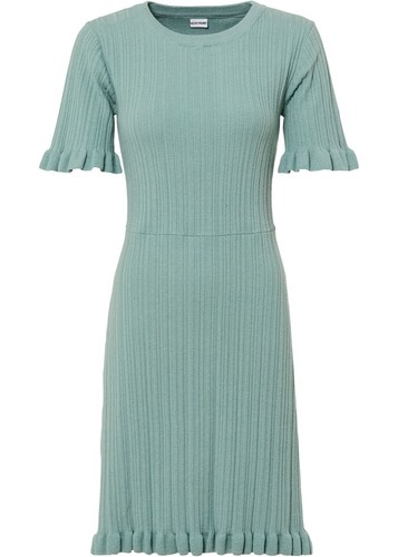 Feminines strickkleid mit - feminines,